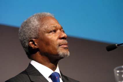 Kofi Annan I request the IAC to present to me, within a year, a report providing a technological strategic plan for harnessing the best science and technology to provide substantial increase in