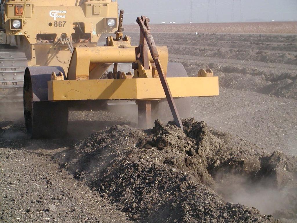 Marginally saline clay loam soils that retain a high degree of moisture