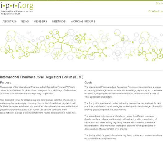 Pharmaceutical Regulators Forum