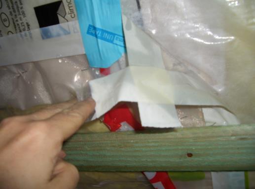 Appropriate glues and tapes -