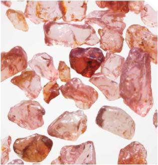 Garnet Garnet is a non ferrous, 100% natural inert mineral containing less than 1% free silica that poses little to no health or environmental risks.