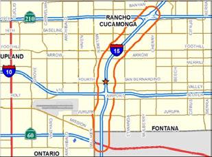 Phase: Environmental I-10 Corridor Type: Mainline I-15 CORRIDOR Addition of two express lanes in each direction on the I-15 from south of the SR-60 to north of the SR-210.
