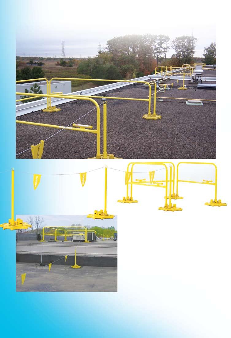 Perma-Line Patent Pending A cost-effective, permanent visual warning line system for controlled access zones The Perma-Line can greatly reduce the cost of an entire roof installation by visually