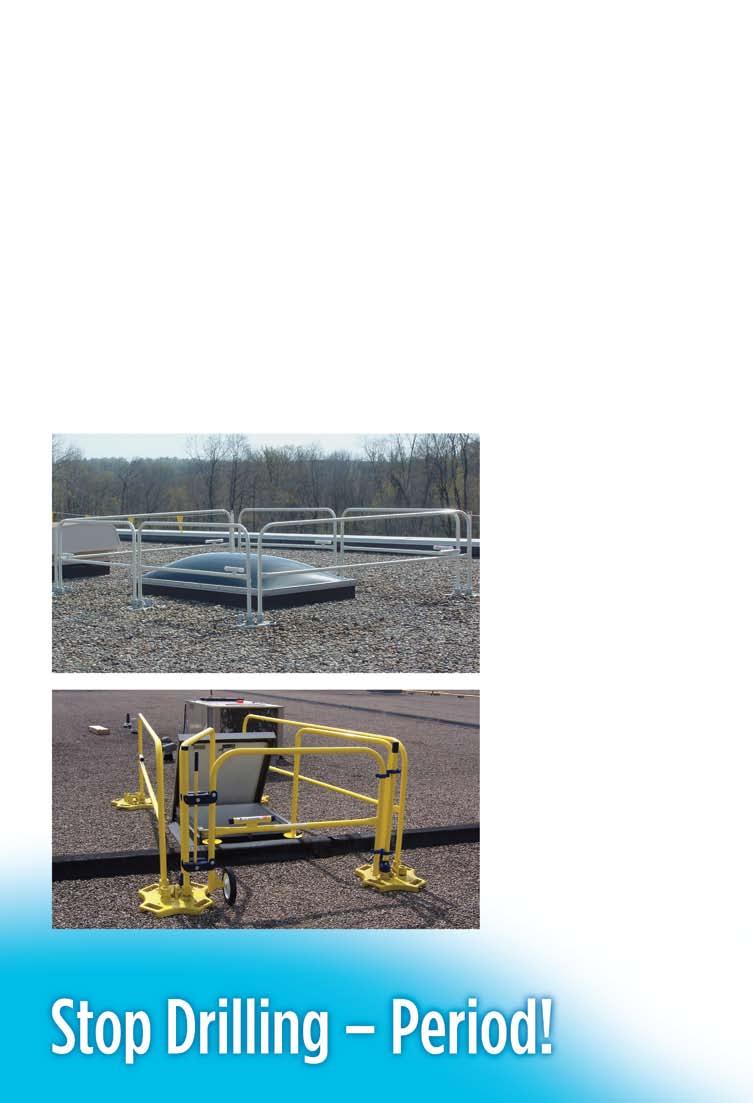 Roof Hatch Floor Door & Skylight Guardrail Systems Protect your employees, and your investment while complying with OSHA regulations. It s that simple.