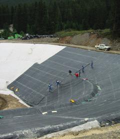 Unique features and benefits Firestone GeoGard EPDM is an elastomeric synthetic rubber membrane with a cross linked polymer structure, resulting in a chemically stable membrane with unique features
