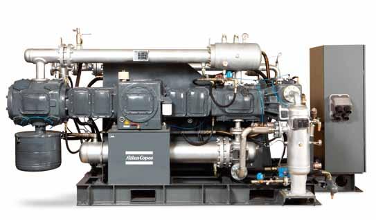 Keeping installation costs to a minimum Every P compressor is delivered fully assembled.