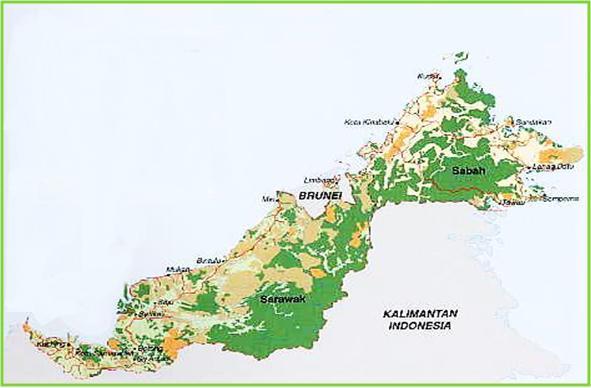 State land/ Alienated Land 1.86 Forest Cover in Malaysia 2014 TOTAL FORESTED AREA 18.27 (mil.