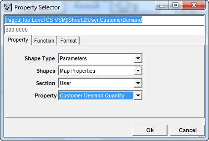 The Variable field describes the value that will be displayed; clicking the + sign reveals a list of options for the development of a custom formula.