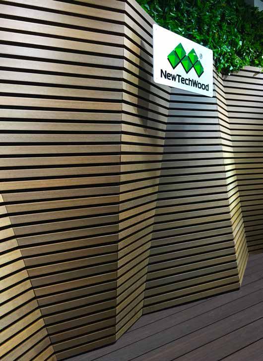 NewTechWood NewTechWood is a pioneer in the development and manufacture of outdoor composite wood decking, wall cladding, fencing, railing, DIY quick deck and garden furnishings.