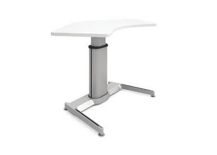 Series 7 An enhanced sit-to-stand electric heightadjustable table that