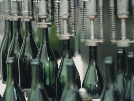 Applications of MELDIN 2 Glass Handling Equipment In glass bottle