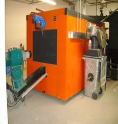 A second boiler with a power of 300 kw