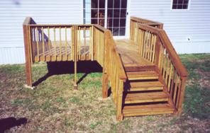 Residential Deck System Overview The system is a selection of standard components that fit together to build a wide variety of deck configurations. It's easy to assemble.