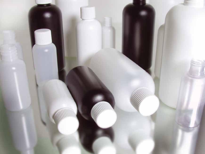 Poly Range Bottles Natural igh ensity Polyethylene available from stock (6024: MPE). White, black and colours available to order.