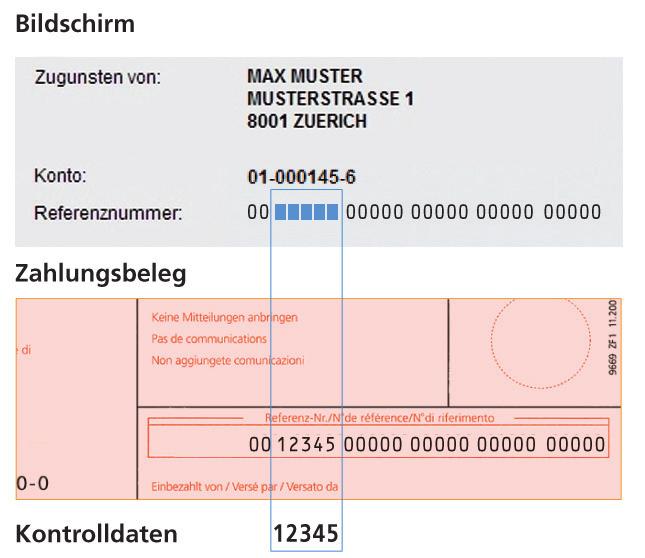 Verification window for confirming a new beneficiary Payments entered online or standing orders If you have to confirm a beneficiary, a verification window opens automatically in UBS e-banking during