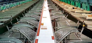 About Dematic Technologies Package conveyors and systems New C-L Series package conveyor Low, medium, and high rate linear sorters Crossbelt and tilt tray unit sorters Order consolidation chutes &