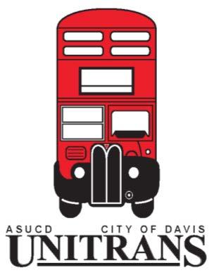 The logo and brand are based on the London double-decker buses that were used when the student-run transit service was implemented (several of the old buses are still in operation).