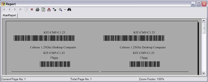 11. To remove a line item (or multiple line items) from the list of items to have barcodes printed, highlight the line(s) and then click Remove Line. 12.