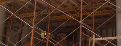 Scaffolding has been used for many centuries to