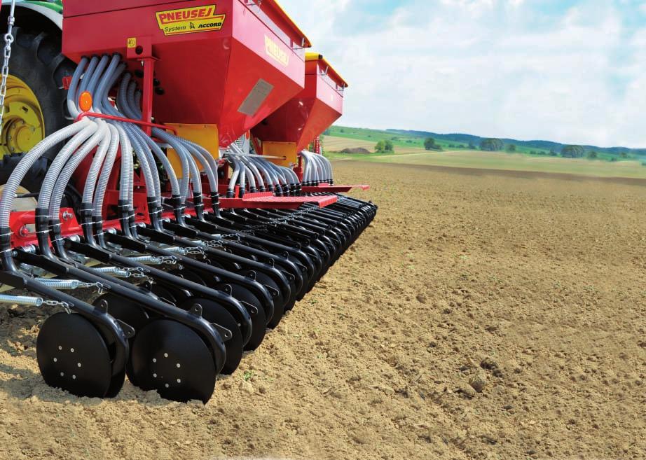 Sowing coulters PNEUSEJ DXD sowing coulters are designed for the conventional or