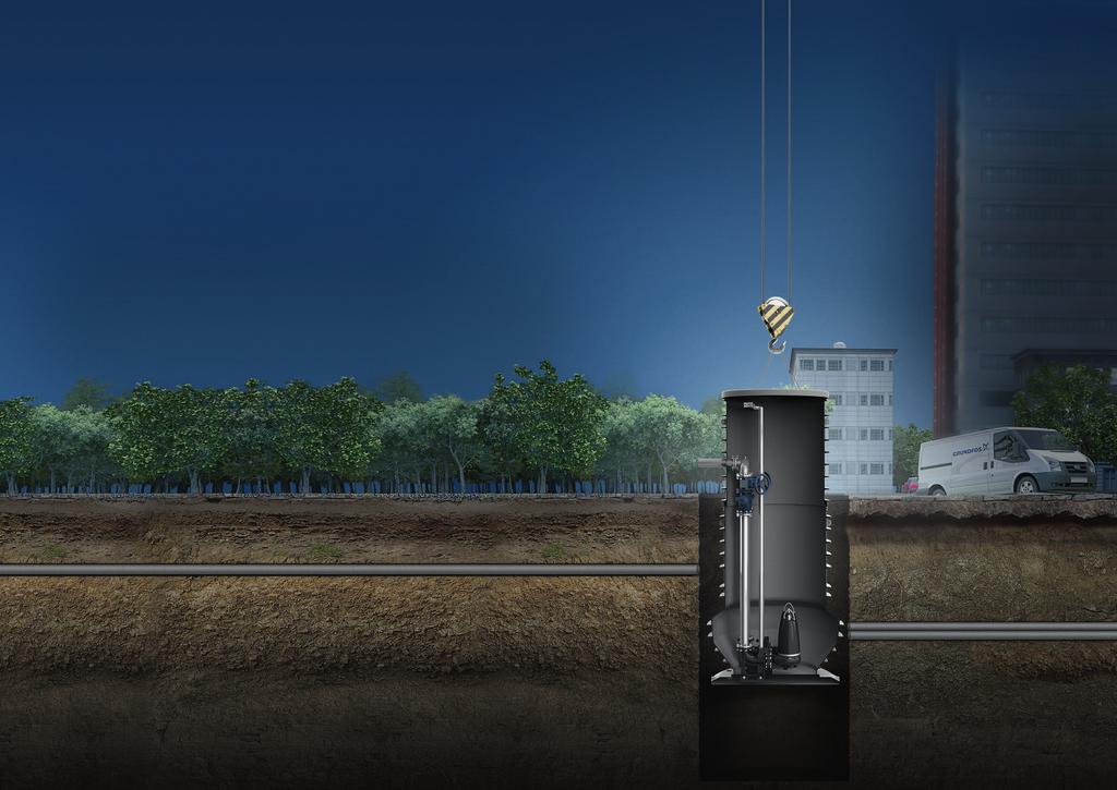 WHEN TIME IS OF THE ESSENCE Optimise every step of your process with a prefabricated pumping station from Grundfos 1. Planning 2. Production 3.