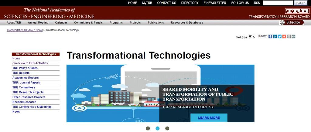 Transformational Technologies