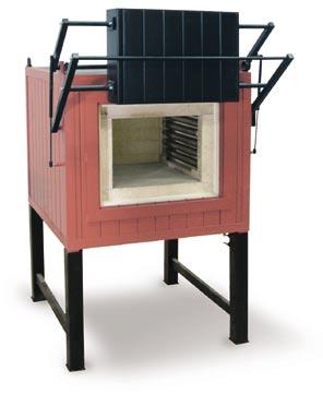 Heat treatment furnaces Bench Type Furnaces KM 16/13 KM 16/13/R Chamber Furnaces KM 17/13 KM 75/13 T max 1280 C Rugged chamber furnaces. Furnace door can be opened up to T max.
