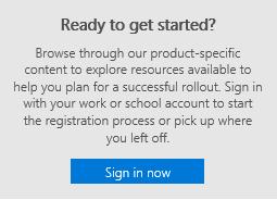 Step-by-step guide to FastTrack How to sign in to FastTrack... 17 How to navigate the Microsoft 365 dashboard... 20 How to navigate the FastTrack site... 21 How to navigate the Dashboard.
