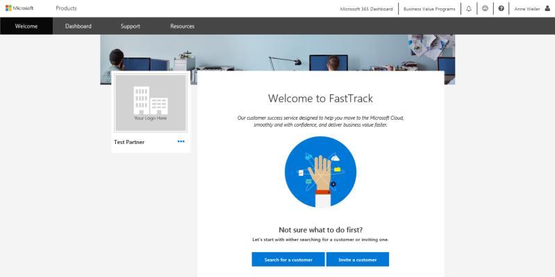 How to navigate the FastTrack site Once signed in, you can manage individual customer accounts, complete Success Plans, and redeem offers.