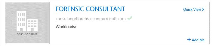 3. If the search returns the customer you are looking for, Microsoft users select Add Me.