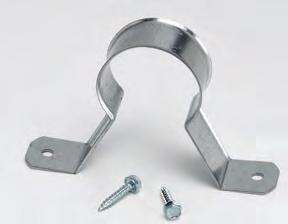 Pipe Clamps B3184 - Offset Hanger for CPVC Plastic Pipe and IPS Steel Pipe Size Range: 3 /4" (20mm) thru 2" (32mm) Material: Pre-Galvanized Steel Function: Designed to be used as a hanger for CPVC