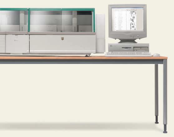 RiboPrinter system components Characterization unit (shown) Computer workstation (shown) RiboExplorer