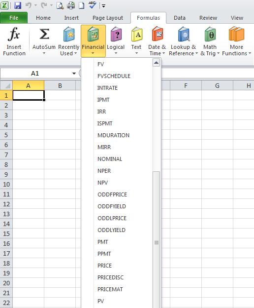 Apps available in Excel CSc 171 & 233 Fall 2013