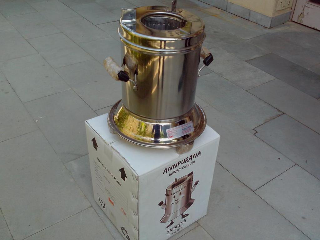INNOVATION A Global Initiative Stainless Steel Bio Mass Stove : Toward Energy Conservation Designed