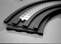 SLIDING ELEMENTS Material properties: Very good sliding properties High impact strength Lowers noise levels Low wearing of