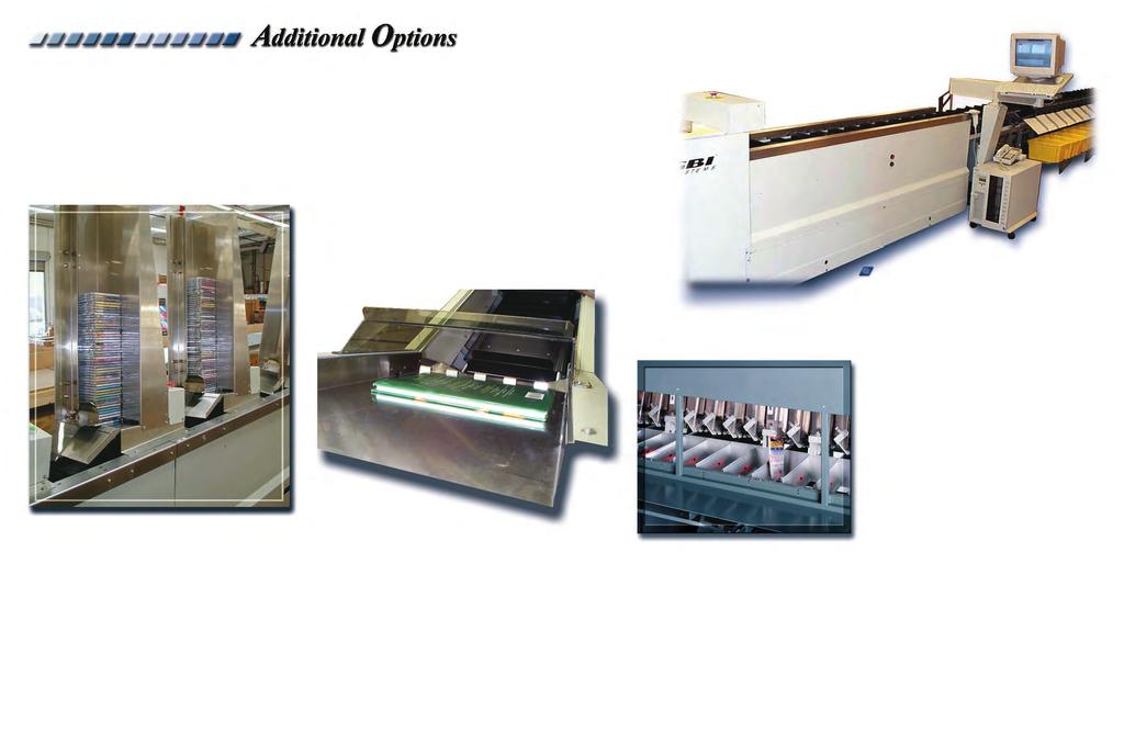 GBI will design a sortation system to meet your specifications for speed, package handling, and sorter configuration.