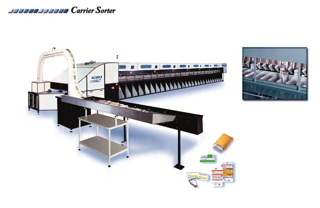 This High Density Carrier Sorter provides a new level of cost/performance not previously available.