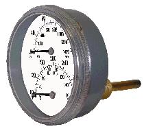 including bimetals, magnetic thermometers, tridicators and