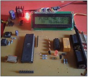 It fetches data from memory location and send it to output devices like display, motor driver and buzzer.