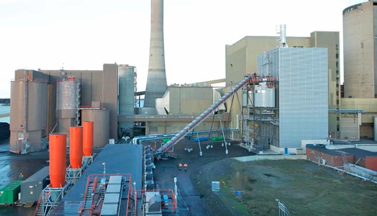 140 MW biomass gasifier, Vaasa Backround and targets Technology for the conversion Power plant