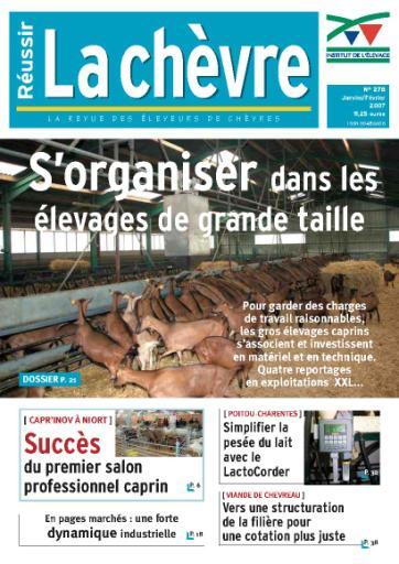 Hardy and Le Jaouen, 2009 Figure 3. Front pages of La Chevre La Chèvre is the only professional review specialized in goats breeding in France. The readers concerned are professional goat farmers.
