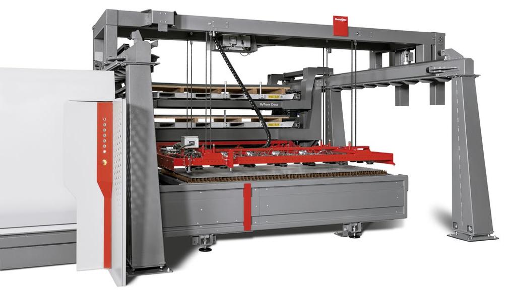 26 AUTOMATION ByTrans Cross Modular automation for loading and unloading laser cutting systems Customer benefits Automation tailored for every need.