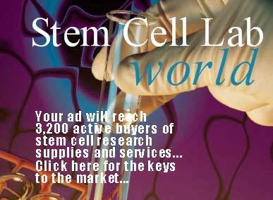 Reach active buyers of stem cell research supplies and services in laboratories worldwide Stem Cell Lab World Choose either a full-page or 1/2-page (column) or both.