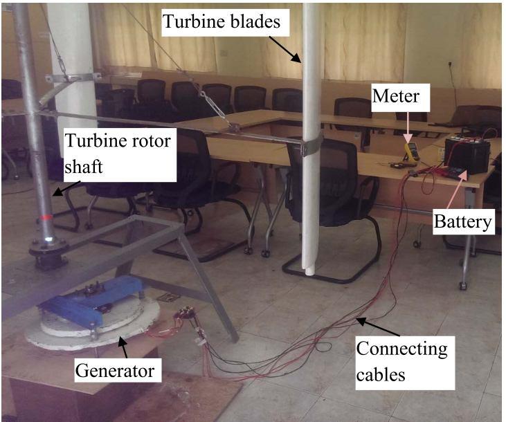 H. Ahmed et al., Development of a Low Cost Rotor Blade for a H-Darrieus Wind Turbine Fig. 7. Measuring gadgets Fig. 8. Wind fan motor with a variable speed meter 5.