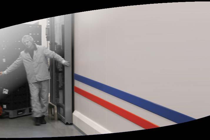 U.S. WATER REPELLENT TIME SAVING SHOCK RESISTANT ANTI-BACTERIAL Hygienic Wall Protection PREFAB-SYSTEM FOOD