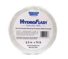 HydroFlash can be installed in cold temperatures and features a split-release liner for quick installation.