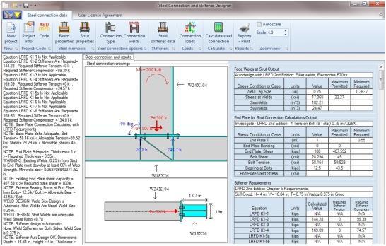 C. Steel-Connect Steel-Connect is a user friendly steel connection software that can be a valuable design tool for the typical structural engineer.