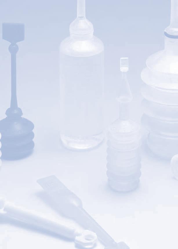 Ready-to-use containers with formed pipettes, droppers or withdrawing systems