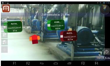 OnCare - Augmented Reality in Preventive Maintenance Navigation Mode