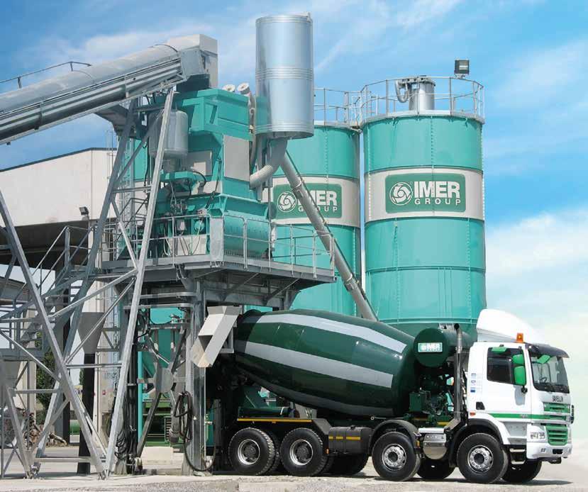 PRODUCTS Highest-quality mixing process and total control when formulating concrete mix recipes.